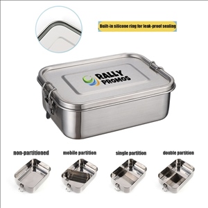 40oz Stainless Steel Picnic Lunch Bento Box